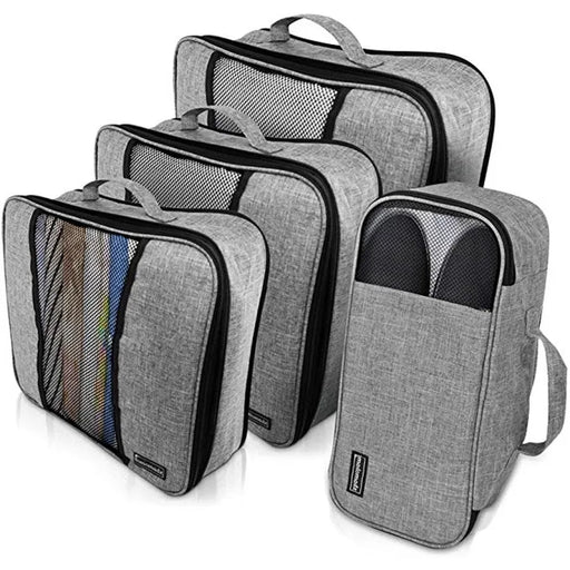 Compressible packing cube 4 piece set
